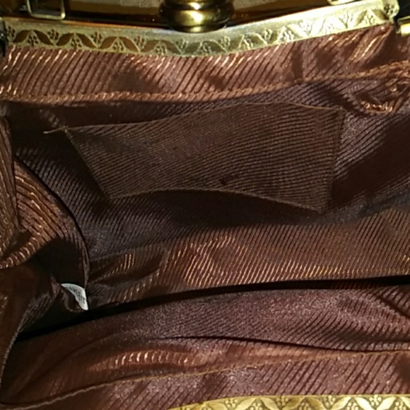 Nice frabic  beaded. bag - Picture 5 of 6